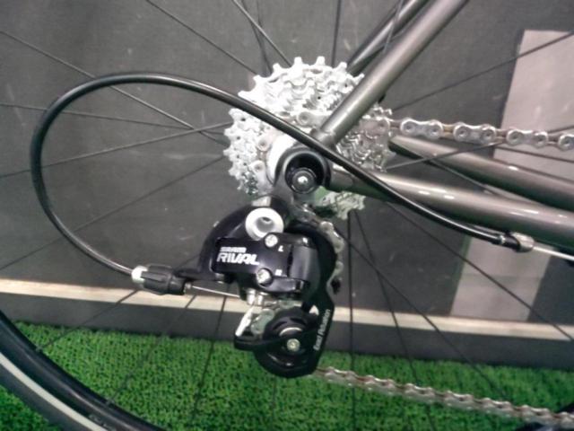 RITCHEY LOGIC クロモリロードバイク 49cm 700×25C 2×10S SRAM Rival シルバー