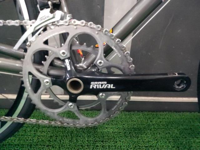 RITCHEY LOGIC クロモリロードバイク 49cm 700×25C 2×10S SRAM Rival シルバー