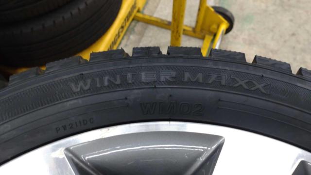 ☆国産新品タイヤ付☆ 日産 デイズルークス/B21A ハイウェイスター 純正ホイール + DUNLOP WINTERMAXX WM02