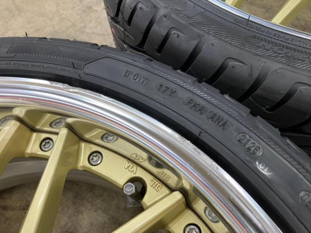 ☆新品タイヤ付☆ WORK LANVEC LM1 + KENDA KR20