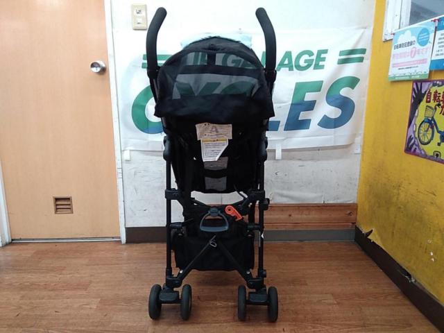 Aprica スティック コスメクルール ベビーカー サックス&ブラック