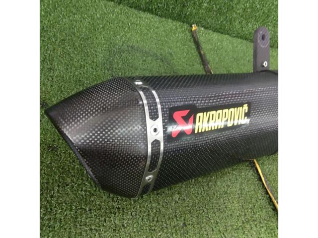 AKRAPOVIC スリップオン カーボンサイレンサー【Ninja 250 Z250 13-17年式】