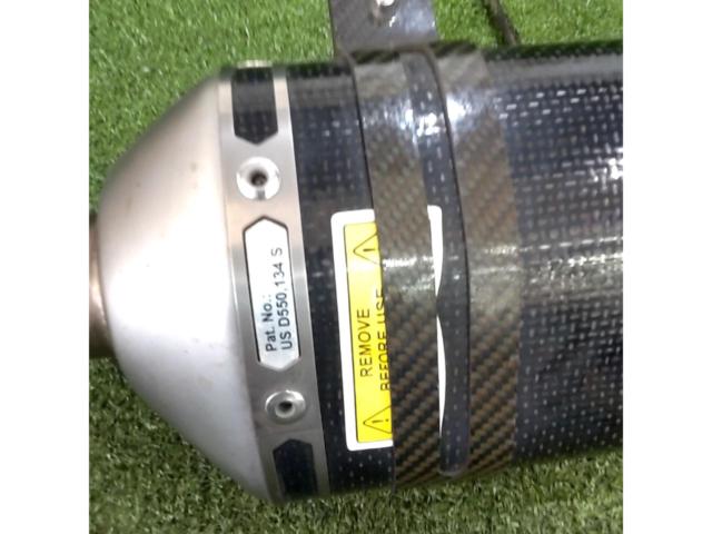 AKRAPOVIC スリップオン カーボンサイレンサー【Ninja 250 Z250 13-17年式】