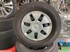 トヨタ純正ピクシス バン スチールホイールキャップ+YOKOHAMA  iceGUARD  IG91