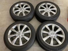 NISSAN スカイラインクロスオーバー/J50 純正ホイール  + DUNLOP LE MANS V 225/55R18 98V