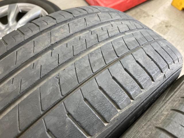 NISSAN スカイラインクロスオーバー/J50 純正ホイール  + DUNLOP LE MANS V 225/55R18 98V