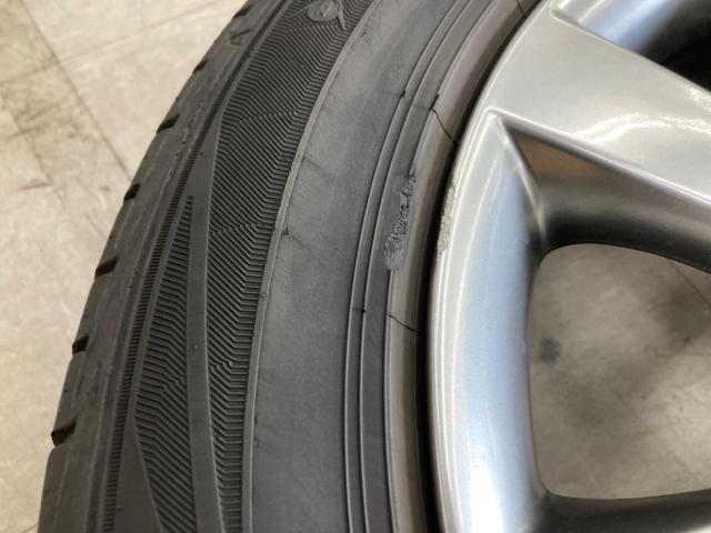 NISSAN スカイラインクロスオーバー/J50 純正ホイール  + DUNLOP LE MANS V 225/55R18 98V