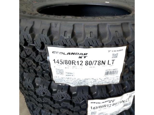 【YOKOHAMA】GEOLANDAR KT 145/80R12 80/78N 未使用