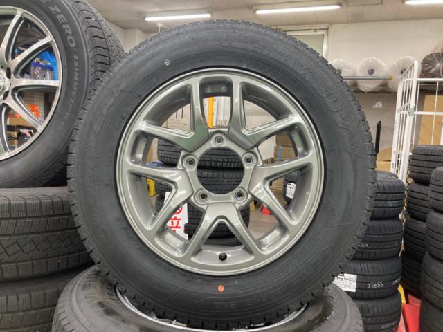 SUZUKI ジムニー/JB64W XCグレード純正アルミホイール + GOODYEAR ICE 