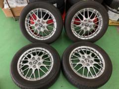 TOYOTA VOXY/80系 煌 純正OP BBS製 純正ホイール  + YOKOHAMA BluEarth AE01F