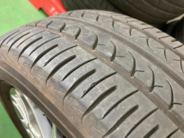 TOYOTA VOXY/80系 煌 純正OP BBS製 純正ホイール  + YOKOHAMA BluEarth AE01F