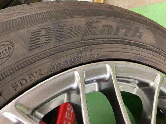 TOYOTA VOXY/80系 煌 純正OP BBS製 純正ホイール  + YOKOHAMA BluEarth AE01F