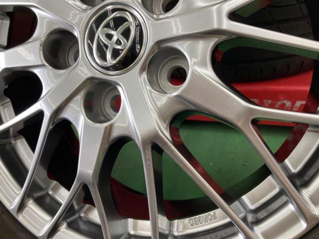 TOYOTA VOXY/80系 煌 純正OP BBS製 純正ホイール  + YOKOHAMA BluEarth AE01F