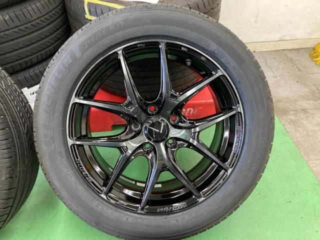 weds(ウェッズ) WedsSport(スポーツ) SA-01R  + MICHELIN(ミシュラン) PRIMACY5 215/55R17