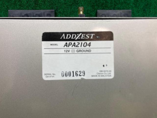 ADDZEST APA2104【90W×2chパワーアンプ 2001年モデル】