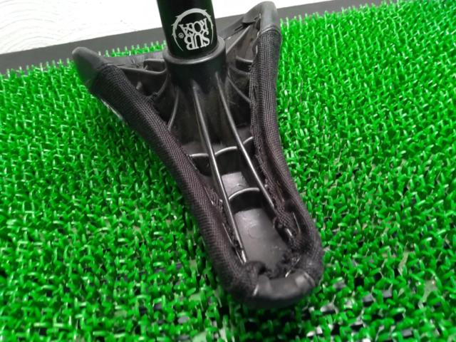 ※破れあり Φ25.4 SUBROSA BMXサドル ブラック