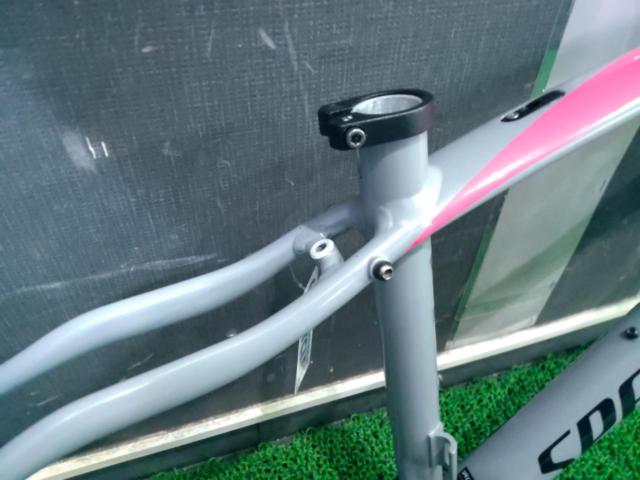 SPECIALIZED DOLCE SPORT 2017年 アルミロードバイクフレーム グレーxピンク サイズ:44cm