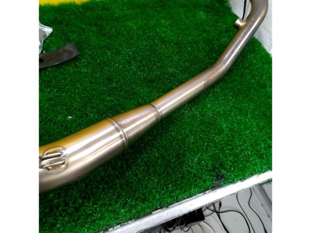 YOSHIMURA 機械曲 R-77S サイクロン カーボンエンド【KAWASAKI  Z125PRO/2BJ-BR125H】