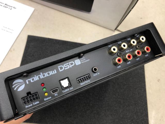 Rainbow DSP 1.8 Wifi デジタルサウンドプロセッサー
