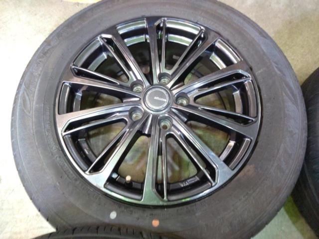 Millous スポークアルミホイール  + DUNLOP ENASAVE EC300+