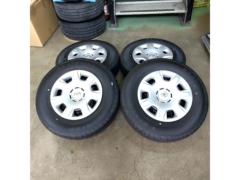 TOYOTA 200系ハイエース純正ホイール+DUNLOP SP175