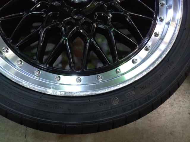 【新品タイヤ付き!!!】 KYOHO STEINER FTX + KENDA KR201 215/45R18 93W(ZR)