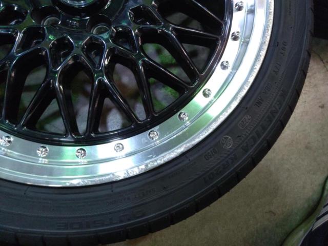 【新品タイヤ付き!!!】 KYOHO STEINER FTX + KENDA KR201 215/45R18 93W(ZR)