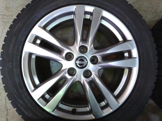 NISSAN E52 エルグランド純正ホイール   + TOYO OBSERVE GSI-6LS