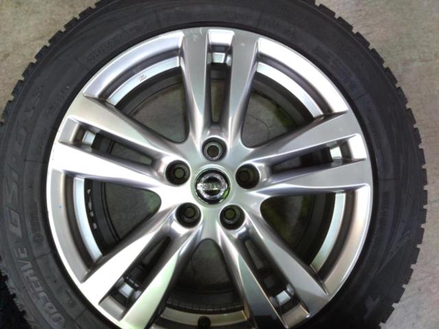 NISSAN E52 エルグランド純正ホイール   + TOYO OBSERVE GSI-6LS