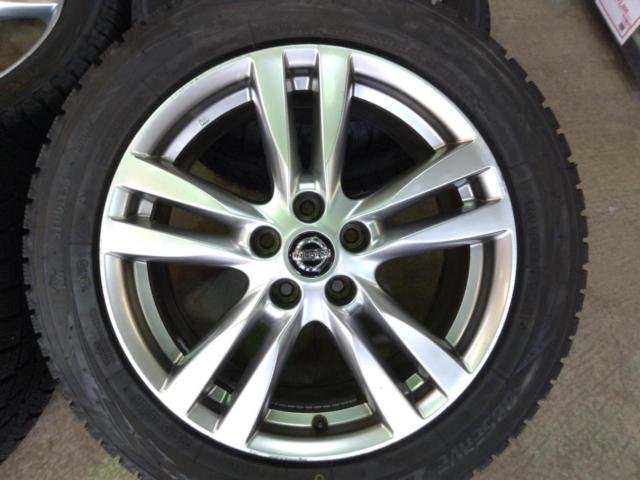NISSAN E52 エルグランド純正ホイール   + TOYO OBSERVE GSI-6LS
