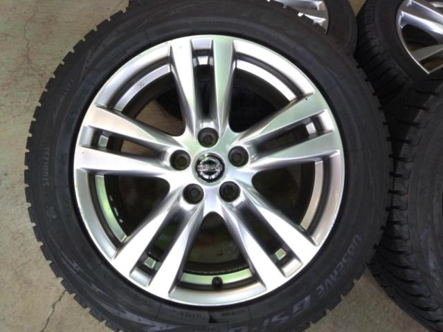 NISSAN E52 エルグランド純正ホイール   + TOYO OBSERVE GSI-6LS