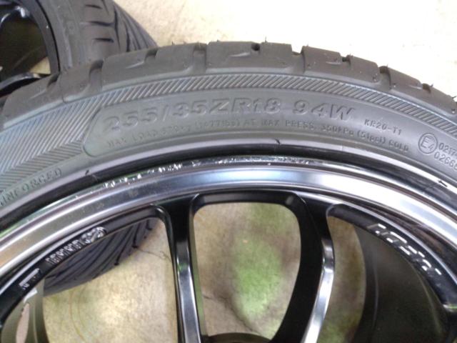 ★カスタム車に!!!ENKEI(エンケイ) PerformanceLine PF01EVO  + KENDA(ケンダ) KR20 255/35R18 94W