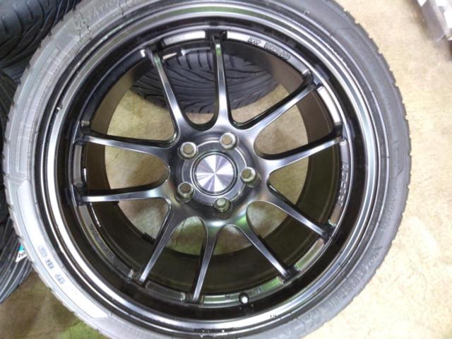 ★カスタム車に!!!ENKEI(エンケイ) PerformanceLine PF01EVO  + KENDA(ケンダ) KR20 255/35R18 94W