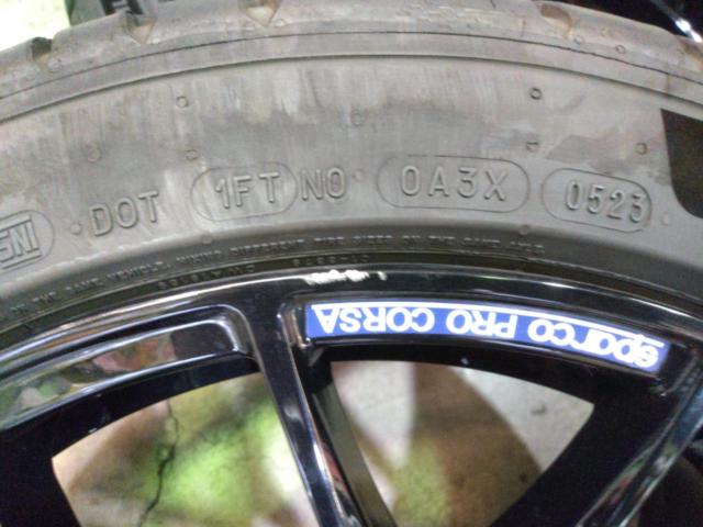 OZ(オーゼット)SPARCO PRO CORSA+MICHELIN PilotSport5