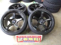★カスタムWRXサイズ!!!YOKOHAMA(ヨコハマ)  GT BEYOND FORGED   + FALKEN AZENIS FK510