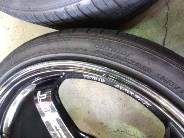 ★カスタムWRXサイズ!!!YOKOHAMA(ヨコハマ)  GT BEYOND FORGED   + FALKEN AZENIS FK510