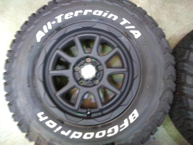 weds(ウェッズ)ADVENTURE(アドベンチャー)  MUD VANCE 06+BFGoodrich AllーTerrain T/A K03