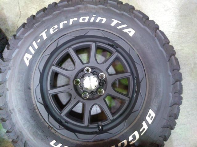 weds(ウェッズ)ADVENTURE(アドベンチャー)  MUD VANCE 06+BFGoodrich AllーTerrain T/A K03