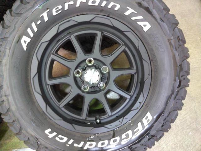 weds(ウェッズ)ADVENTURE(アドベンチャー)  MUD VANCE 06+BFGoodrich AllーTerrain T/A K03