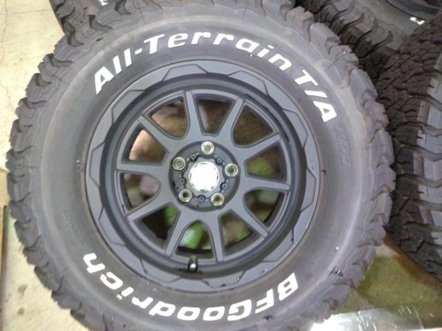 weds(ウェッズ)ADVENTURE(アドベンチャー)  MUD VANCE 06+BFGoodrich AllーTerrain T/A K03