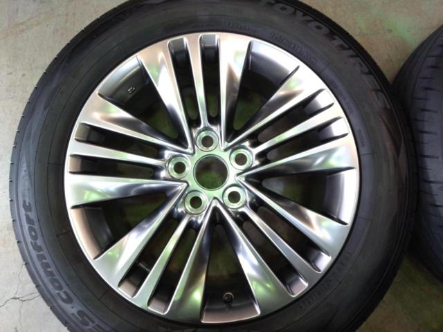 TOYOTA 40系アルファード Zグレード純正アルミホイール+TOYO PROXES Comfort