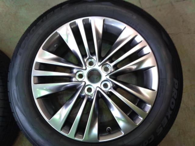 TOYOTA 40系アルファード Zグレード純正アルミホイール+TOYO PROXES Comfort