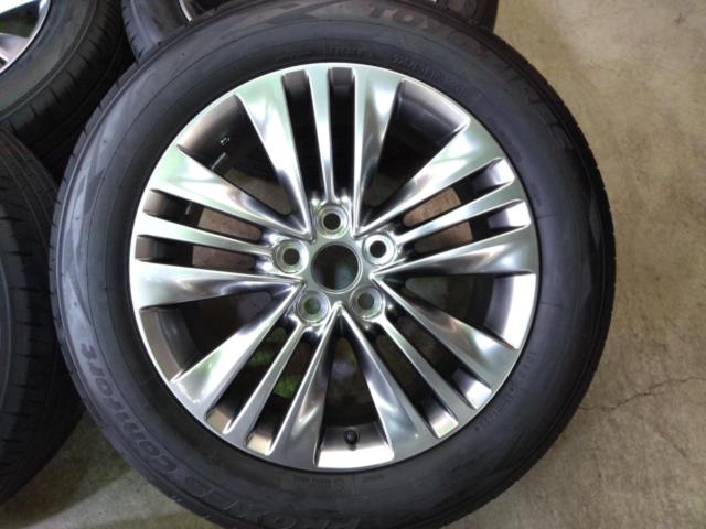 TOYOTA 40系アルファード Zグレード純正アルミホイール+TOYO PROXES Comfort