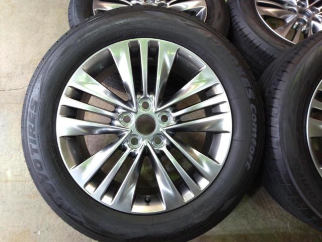 TOYOTA 40系アルファード Zグレード純正アルミホイール+TOYO PROXES Comfort