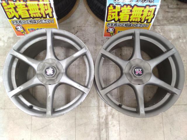 【2本のみ】NISSAN BNR34/スカイラインGT-R 純正ホイール