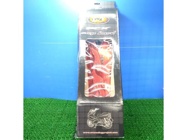 【PCX125/PCX150】メーカー不明 ステップボード【#アルミ #アルマイト #ファイアパターン】