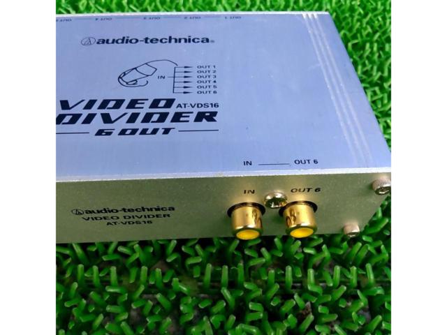 audio-technica
AT-VDS16
Video divider
Video distribution machine