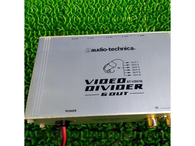 audio-technica
AT-VDS16
Video divider
Video distribution machine