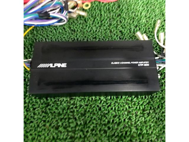 【ALPINE】ALPINE KTP-600 アンプ