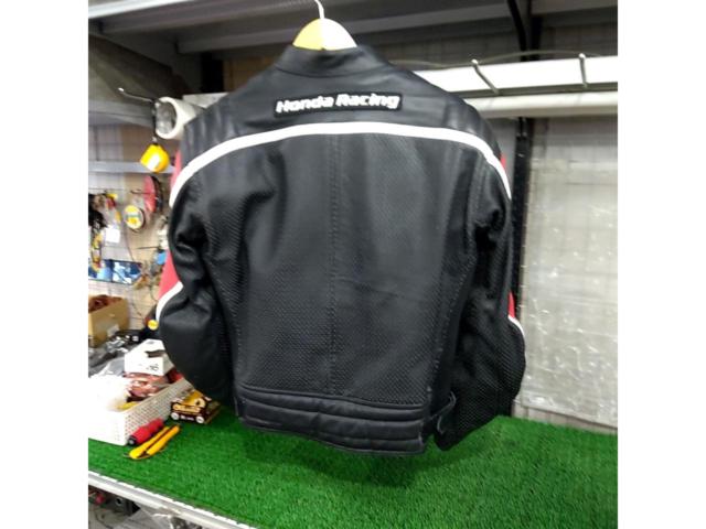 HONDA パンチングレザージャケット サイズ:M